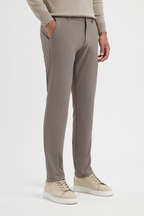 Broek Travel 8414 Bonded taupe 245