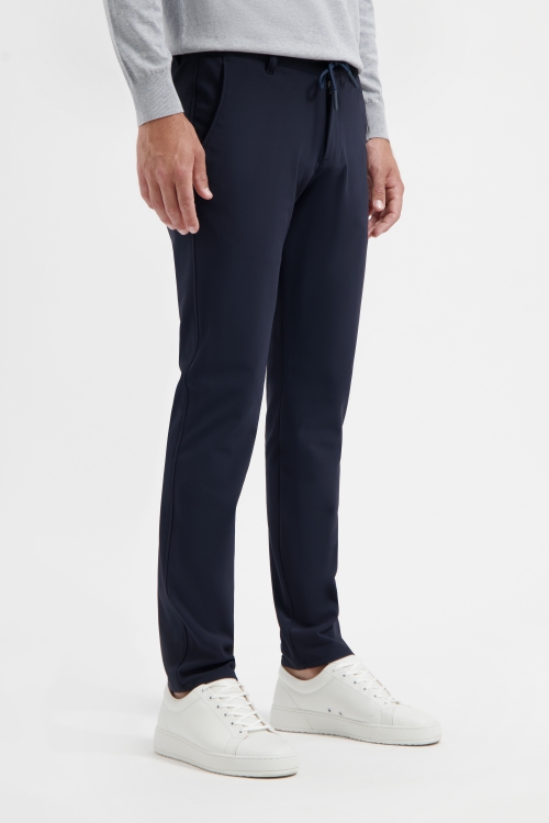 Broek 8414 Bonded Dark Navy 412