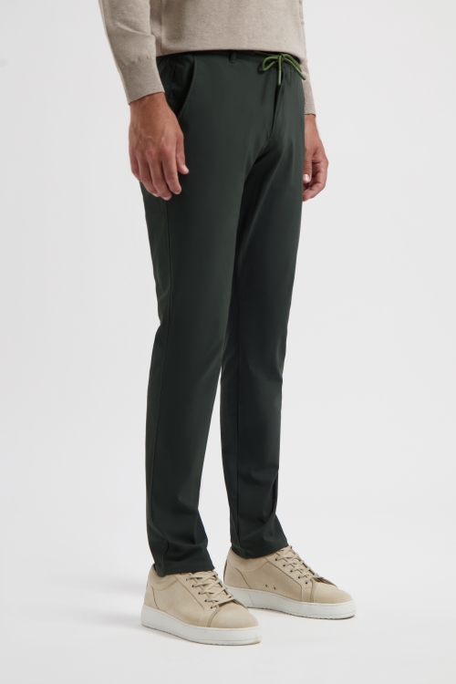 Broek Travel 8414 Bonded Dark Green 340