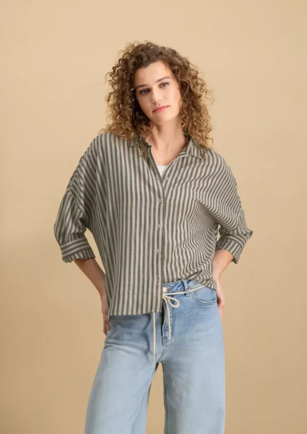 Blouse Rory Nero Stripe 5533