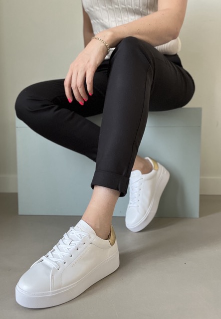 Sneaker Ess Court White/Gold 0HT