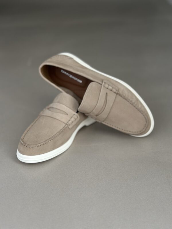 Schoen Loafer Nubuck Beige AEG