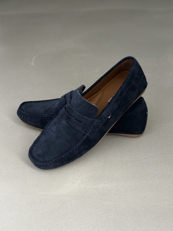 Schoen Loafer Suede Dessert Sky DW5