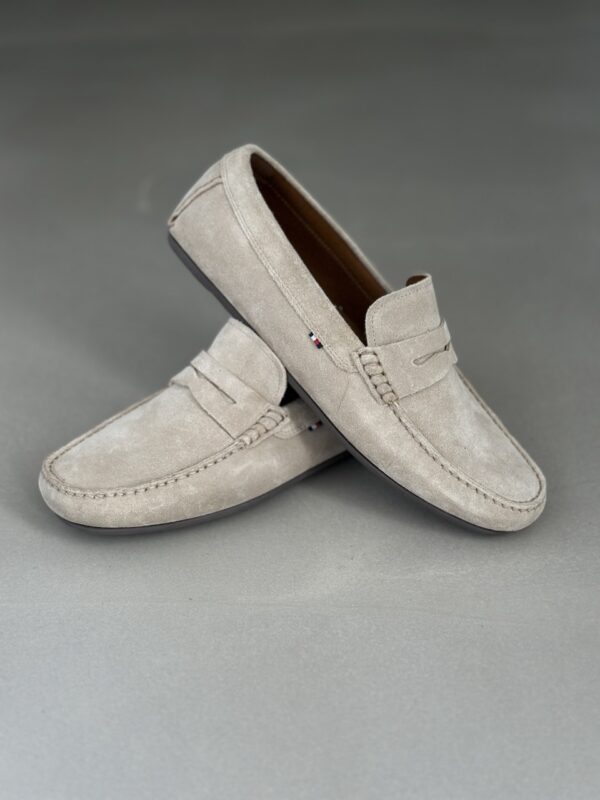 Schoen Loafer Suede Beige/Brown 0F7