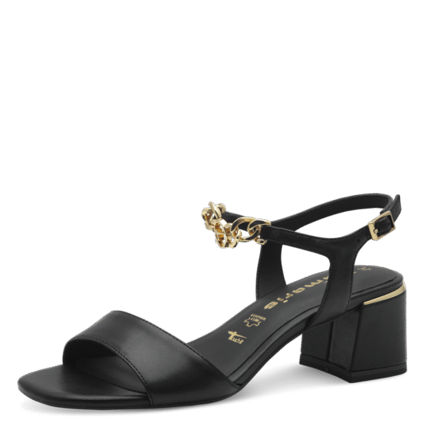 Sandaal met Hak Black 001