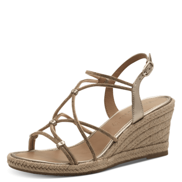 Sandaal met Sleehak Bronce 900