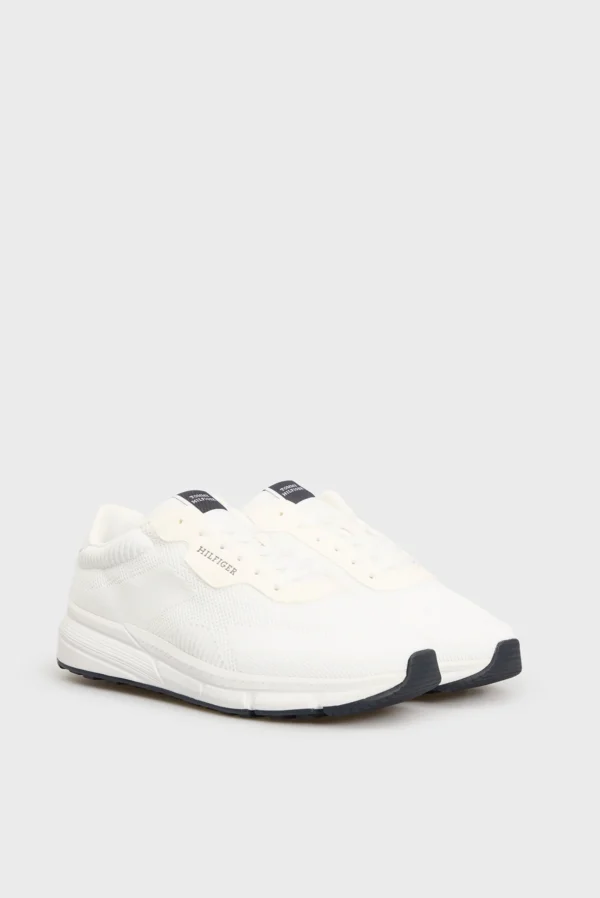 Schoen Sneaker Lightweight Knit White YBS