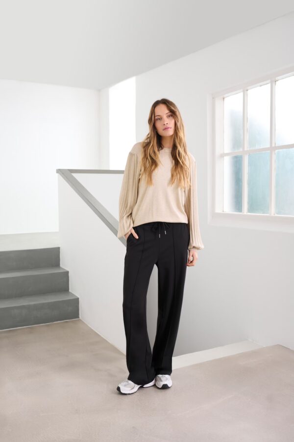 Broek KAjenny Straight Black Deep 100121
