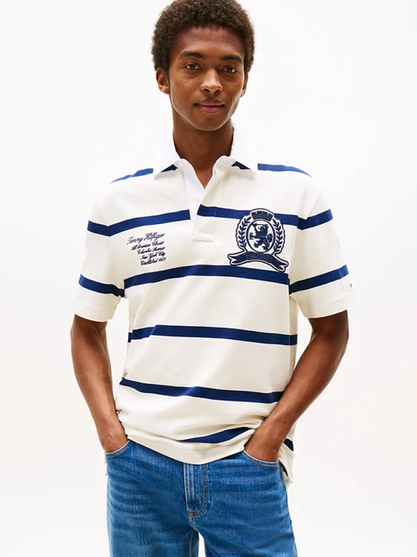 Rugby SS Classic Fit Preppy Navy/Ivory 0A4