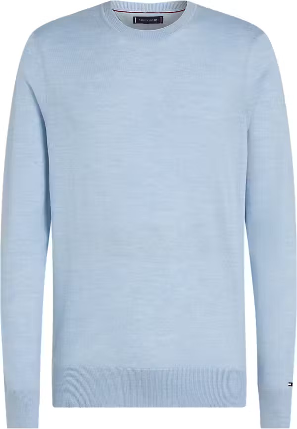 Trui Fine Merino Wool C-Nk Sweet Blue C3Q