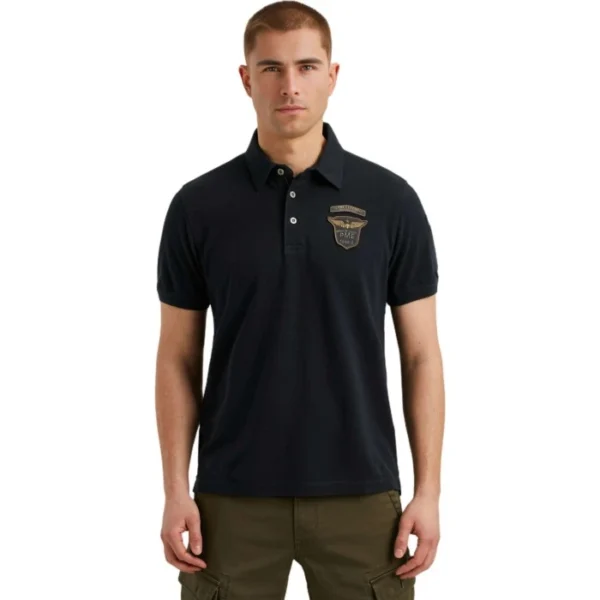Polo SS Pique Badge Salute 5281