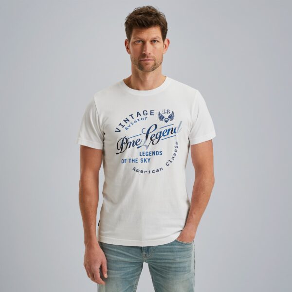 Tshirt R-Neck Bright White 7003