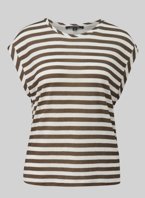 Tshirt Jungle Sand/Stripe 85G1