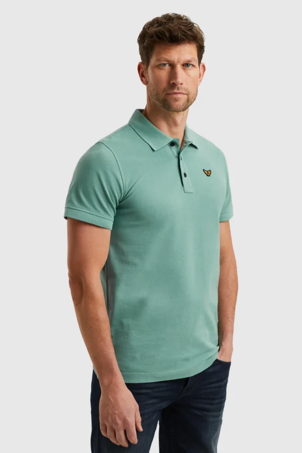 Polo SS Trackway Cameo Blue 5149