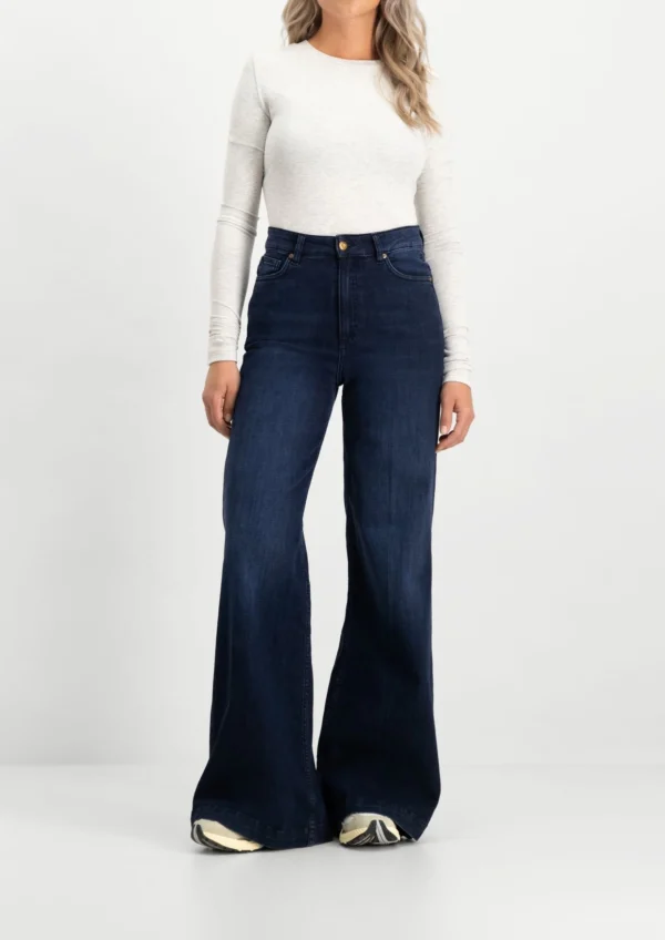 Circle Denim Palmer Wids Leg Night Storm 3835