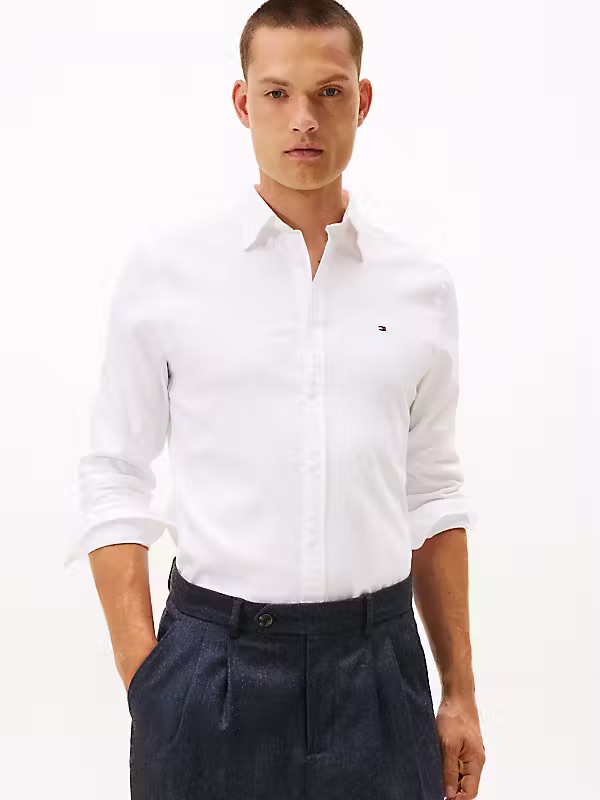 Overhemd Dobby White YBR