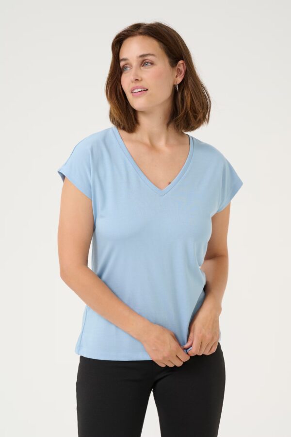 KAlise SS Tshirt chambray