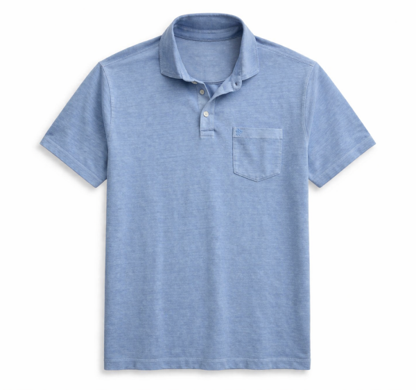 Polo Classic Cotton Linen Vibrant Blue YK5