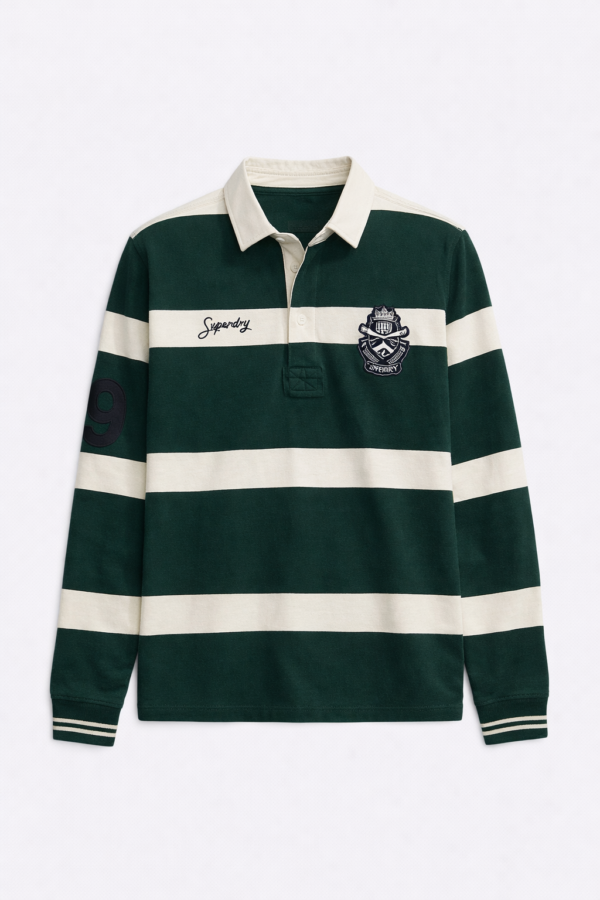Rugby Heritage Pine Green/Ecru K9C