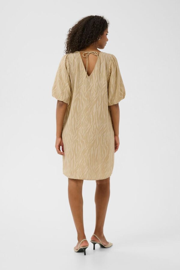 Kaellen dress beige print