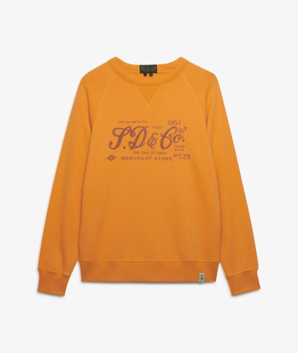 Sweater Merchant Vint Autumn Blossom Orange 1OP