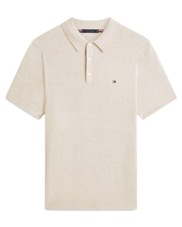 Polo Knitted Sandalwood Heather RE5