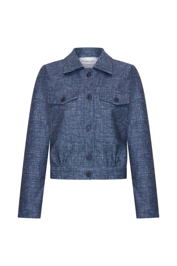 Blazer Jacky Lano Matte Marine