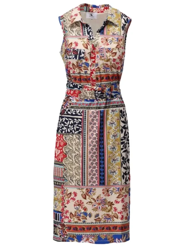 Jurk Midi met Design C318/P092