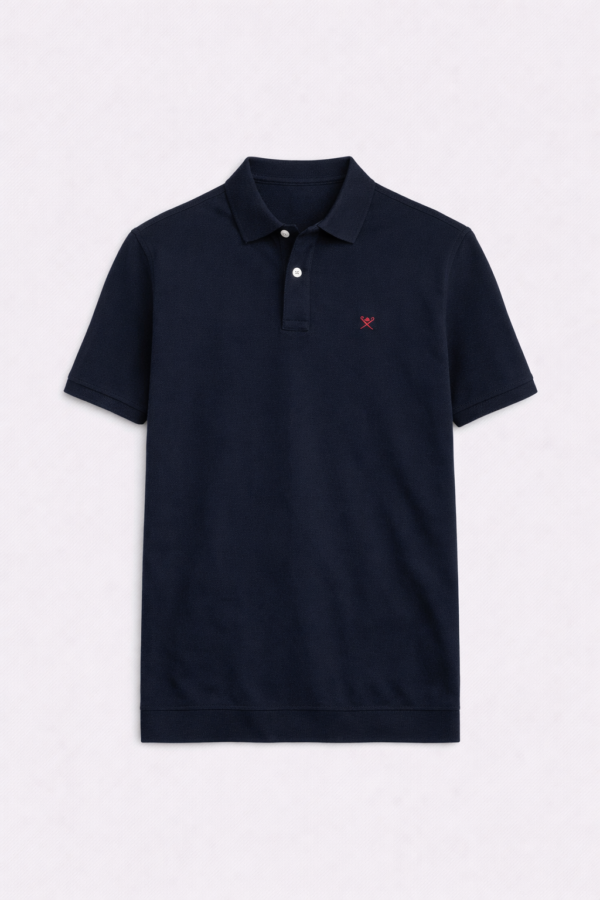 Polo Slim Fit Logo Navy 595