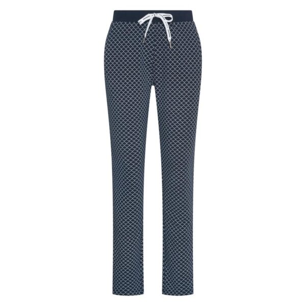 Broek Gwyneth AOP Navy 5001
