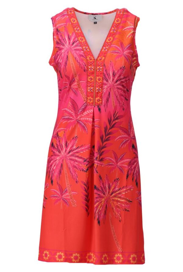 Jurk Mouwloos met Design C403/P133