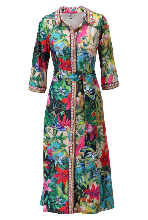 Jurk Maxi met  Design C410/P135