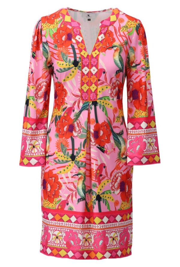 Jurk met Design C411/P136