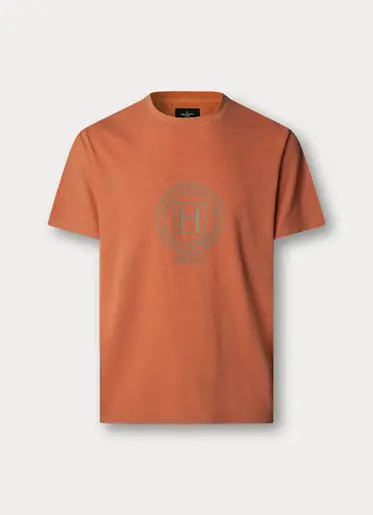 Tshirt Heritage Cotton Linen Apricot 186