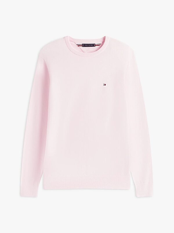 Trui Essential C-Nk Cotton Pink Lily TPB