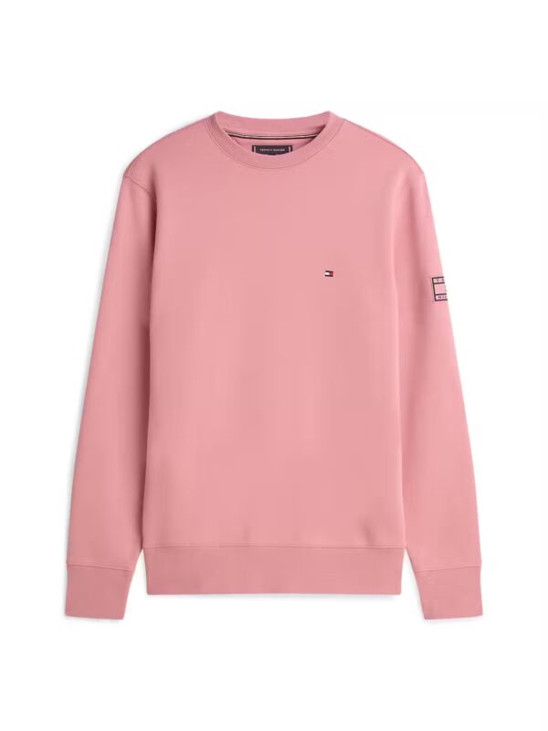 Trui JD Sleeve Badge Camellia Blush THS