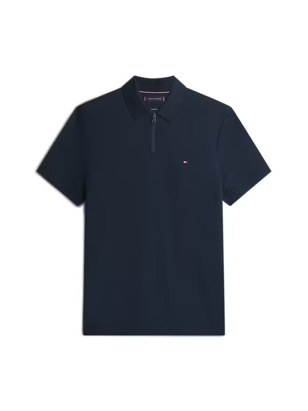 Polo Interlock Zip Reg Carbon Navy DCC