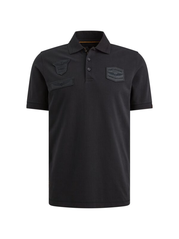 Polo Fine Pique Badge Salute 5281