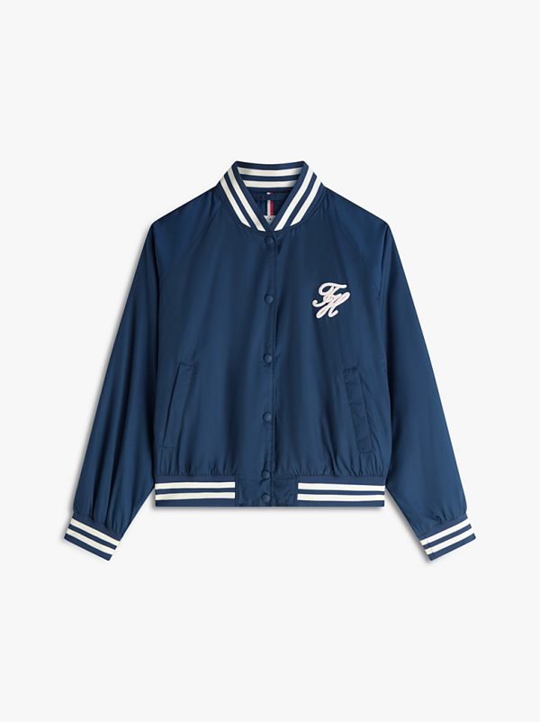 Jas Varsity Bomber Dark Night Navy C1G