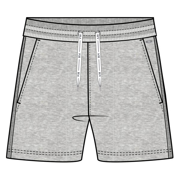 Shorts Kennedy Grey Melange 7017