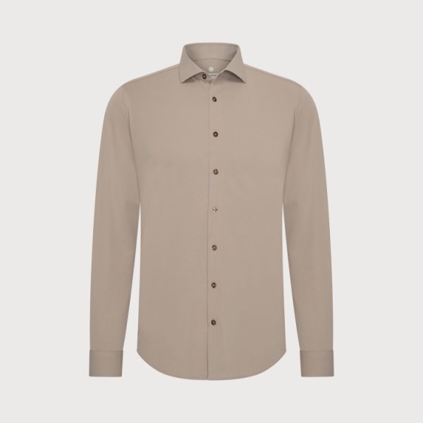 Overhemd 6100.61 Taupe