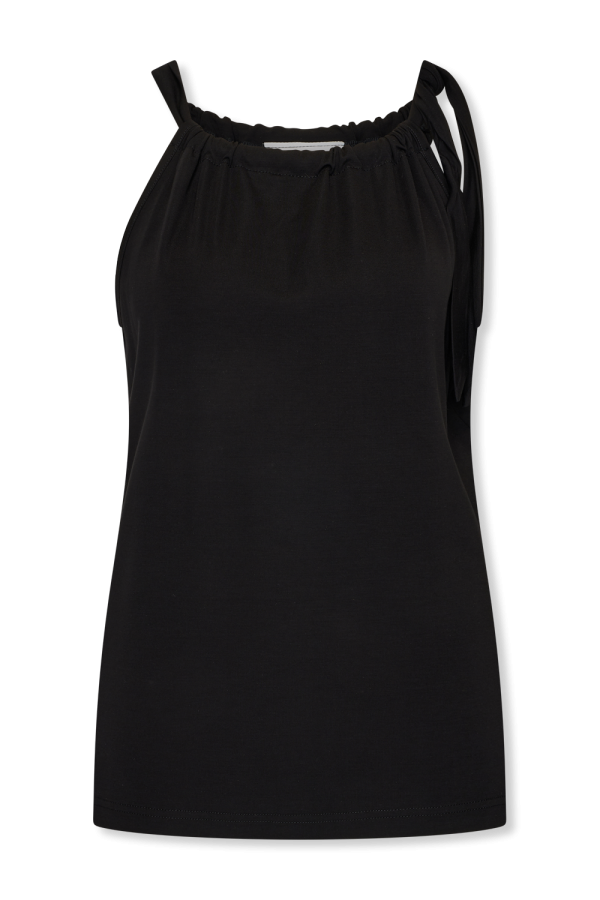 Top Halter Soft Zwart