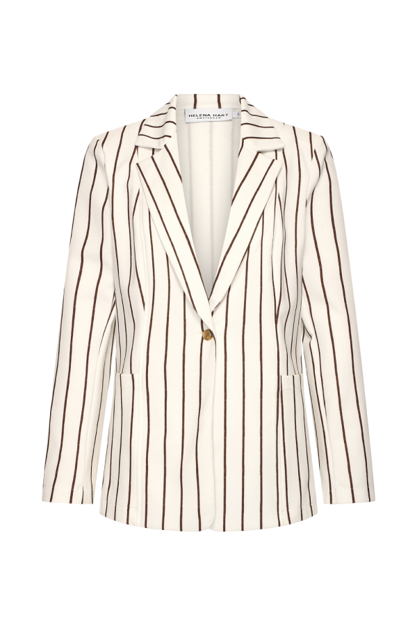Blazer Tezza Lano Stre Choco