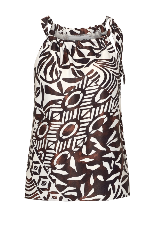 Top Halter Vinty Etnic-Choco