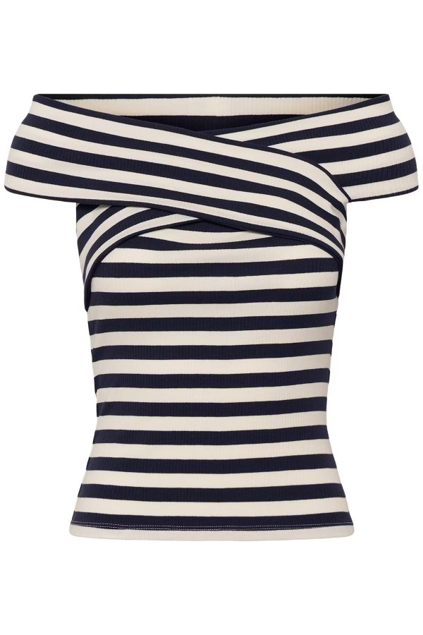 KAcelescte Top Rib Chalk/Midnight 109323
