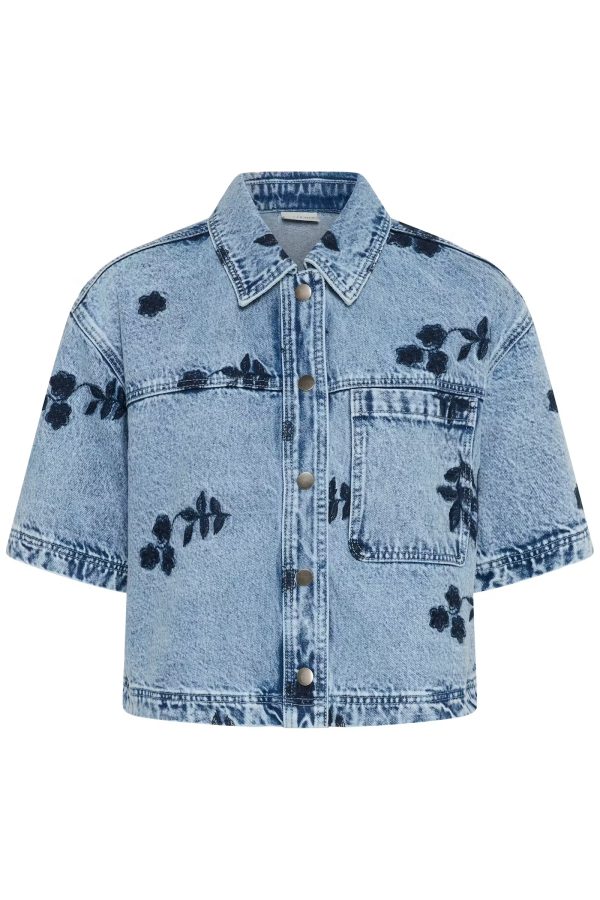 KAbabena Blouse Denim Blue Den W/N 109299