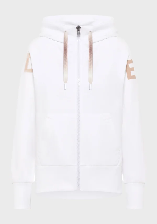 Hoody met Rits Kala Cloud White 56111-16