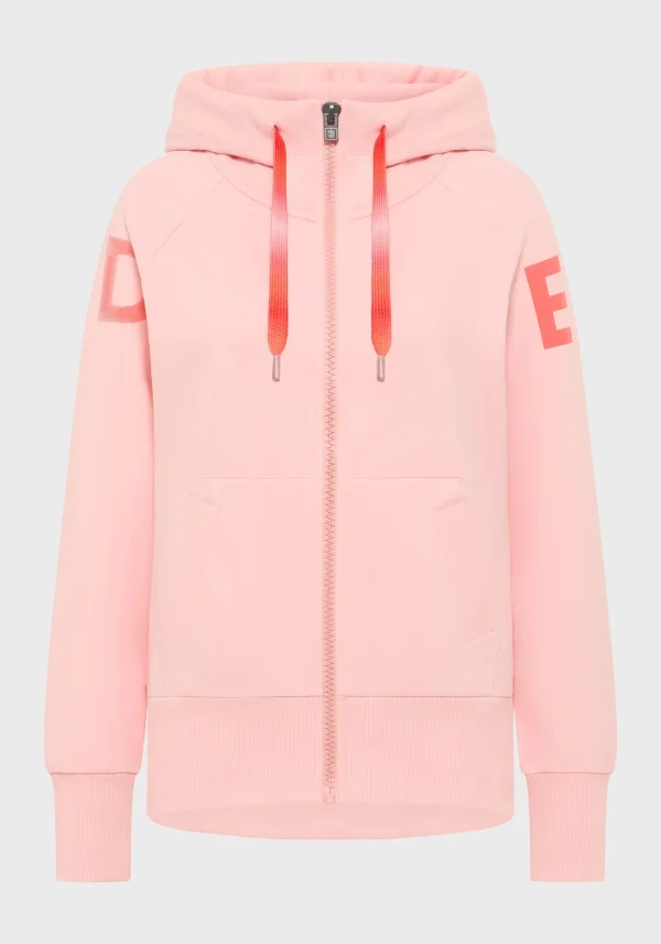 Hoody met Rits Kala Papaya 56307
