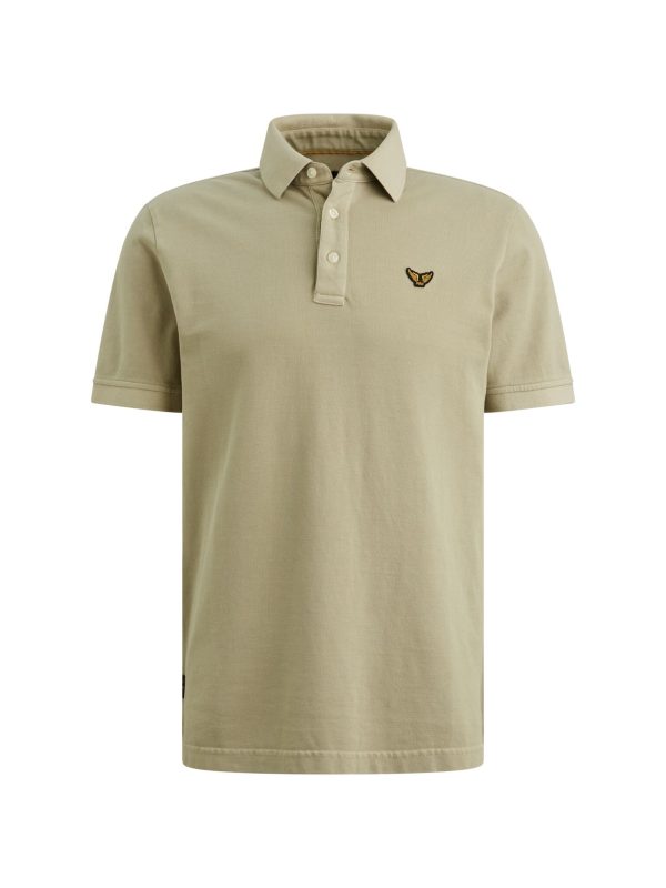 Polo Pique Dyed Spray Green 6001