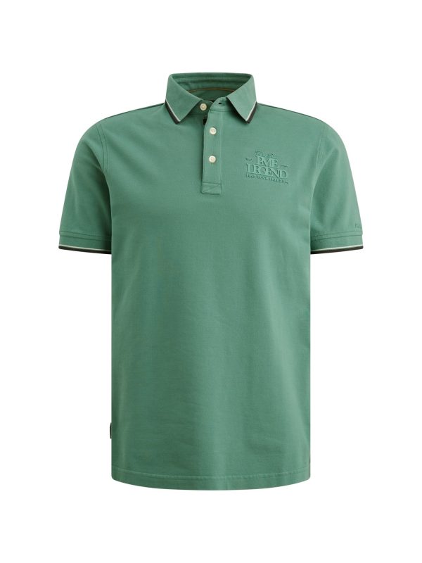 Polo Stretch Pique Deep Sea 6053